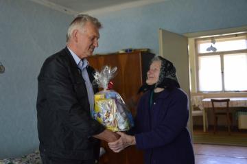 Návšteva jubilantov v domácnosti pri príležitosti Návšteva jubilantov v domácnosti pri príležitosti